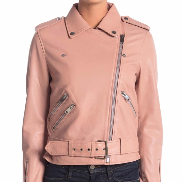 Walter Baker Jackets & Coats Nwt Walter Baker Allison Leather Moto
